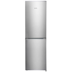 Hoover HFF195 Freestanding Fridge Freezer, A+ Energy Rating, 55cm Wide Stainless Steel
